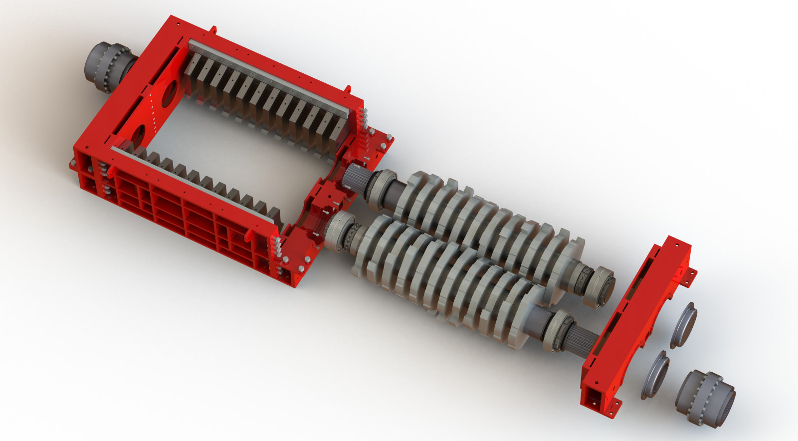 撕碎機(jī)箱體